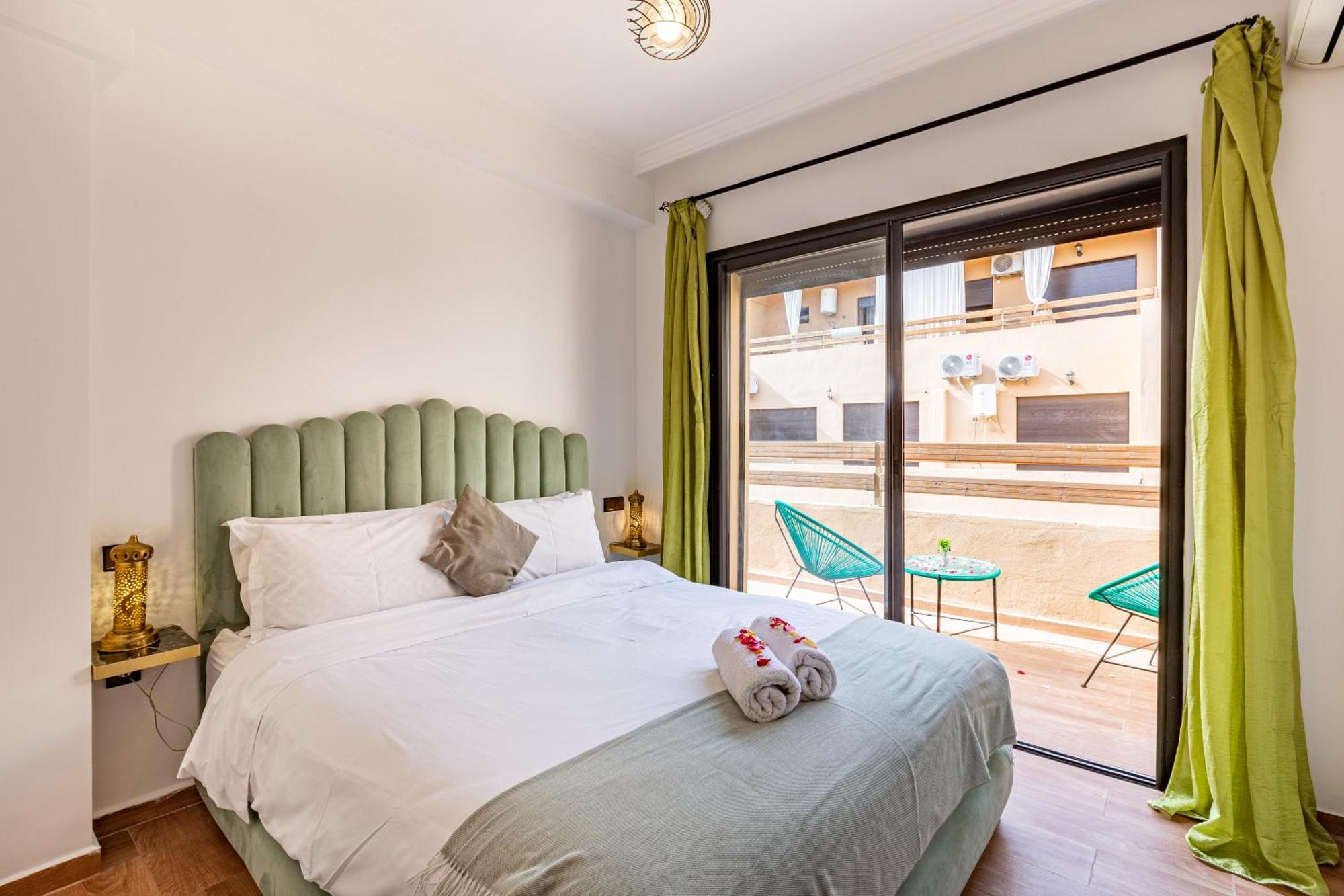 Chic & Cosy Appart Au Centre Ville - 100 % Equipe Marrakesz Zewnętrze zdjęcie