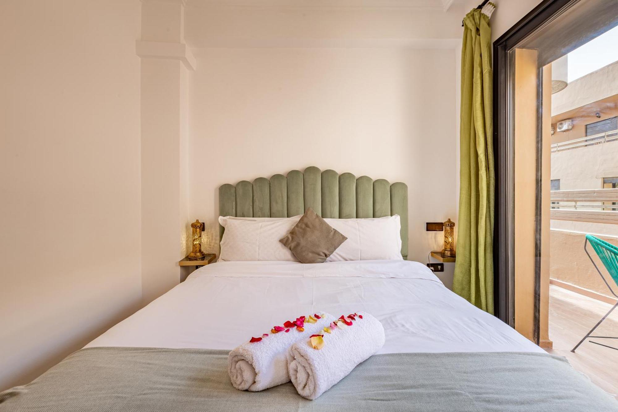 Chic & Cosy Appart Au Centre Ville - 100 % Equipe Marrakesz Zewnętrze zdjęcie