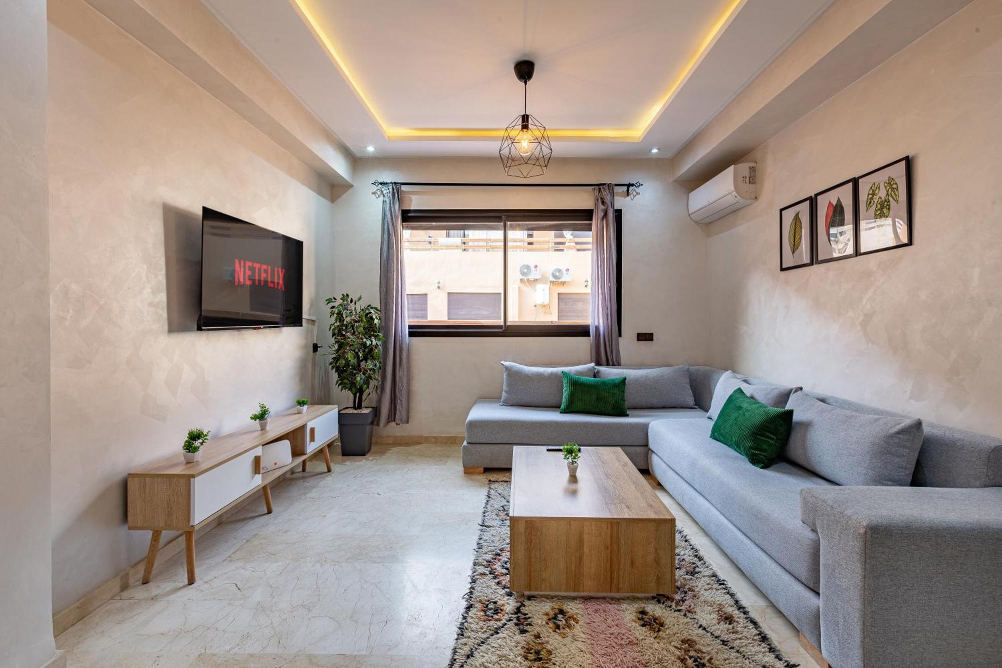 Chic & Cosy Appart Au Centre Ville - 100 % Equipe Marrakesz Zewnętrze zdjęcie