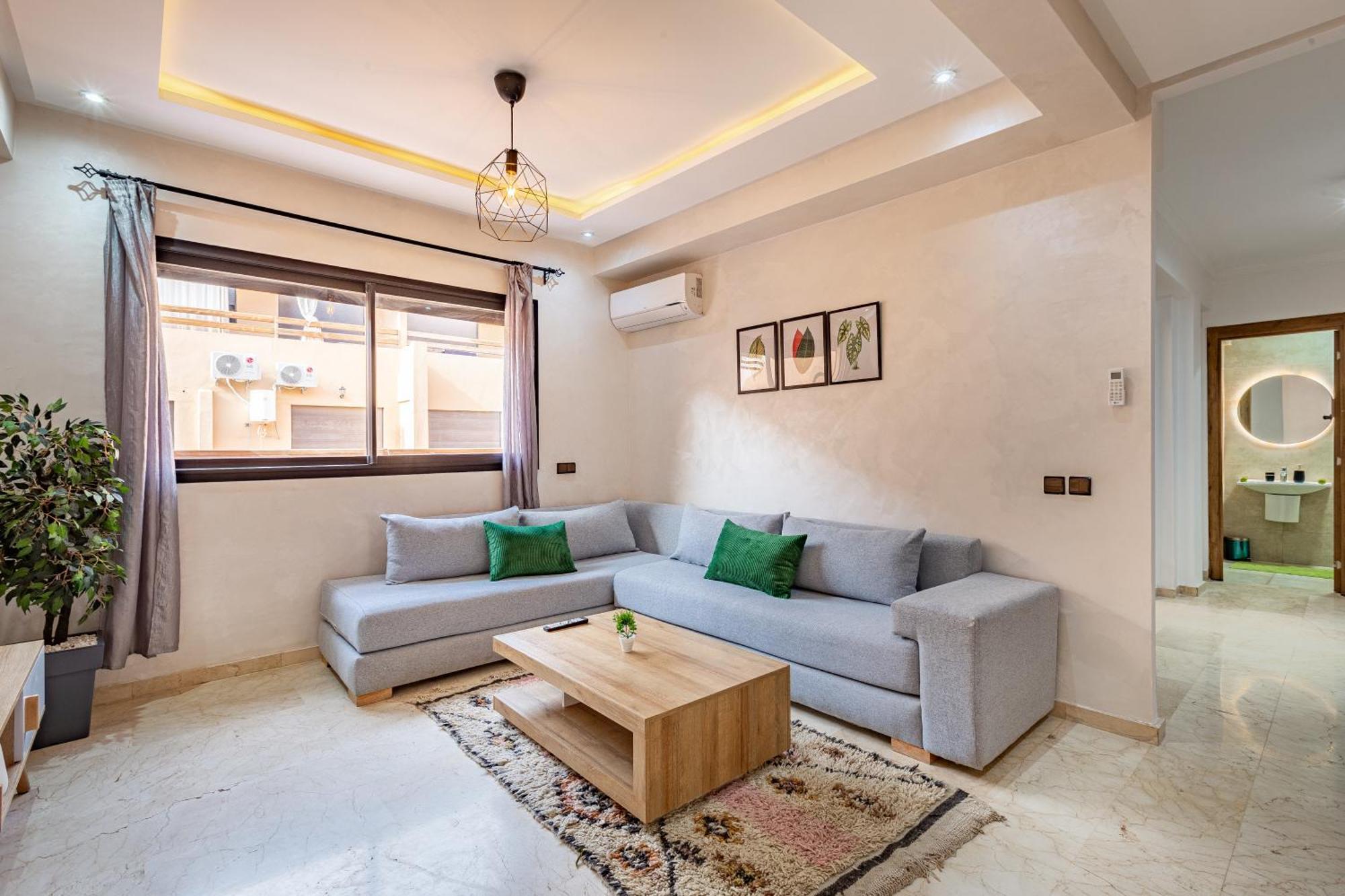 Chic & Cosy Appart Au Centre Ville - 100 % Equipe Marrakesz Zewnętrze zdjęcie