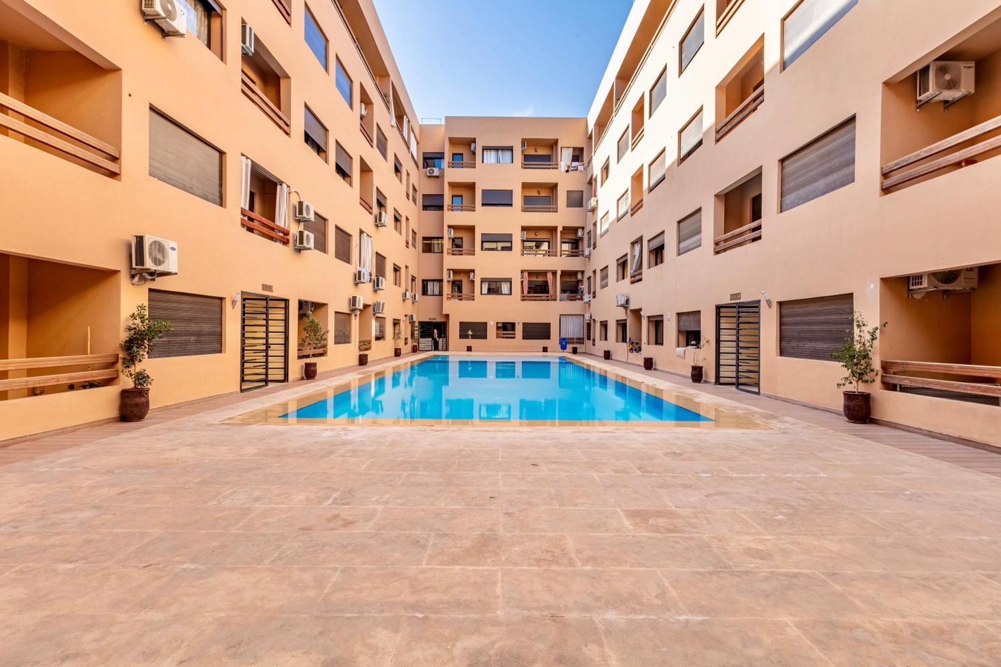 Chic & Cosy Appart Au Centre Ville - 100 % Equipe Marrakesz Zewnętrze zdjęcie